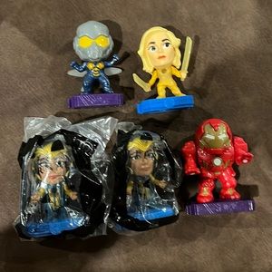 Five Marvel McDonald’s Toys